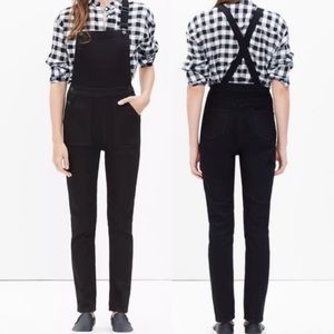 Madewell cross back overalls size xs - cut off